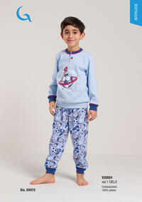 PIGIAMA BAMBINO M/L V20024 Tellini S.r.l. Wholesale Clothing